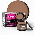 Instantly Hairline Shadow - SEVICH Powder for Grey Hair Root Touch Up, Thinning Hairline & Eyebrows/Beard Line, Windproof & Sweatproof, Brown