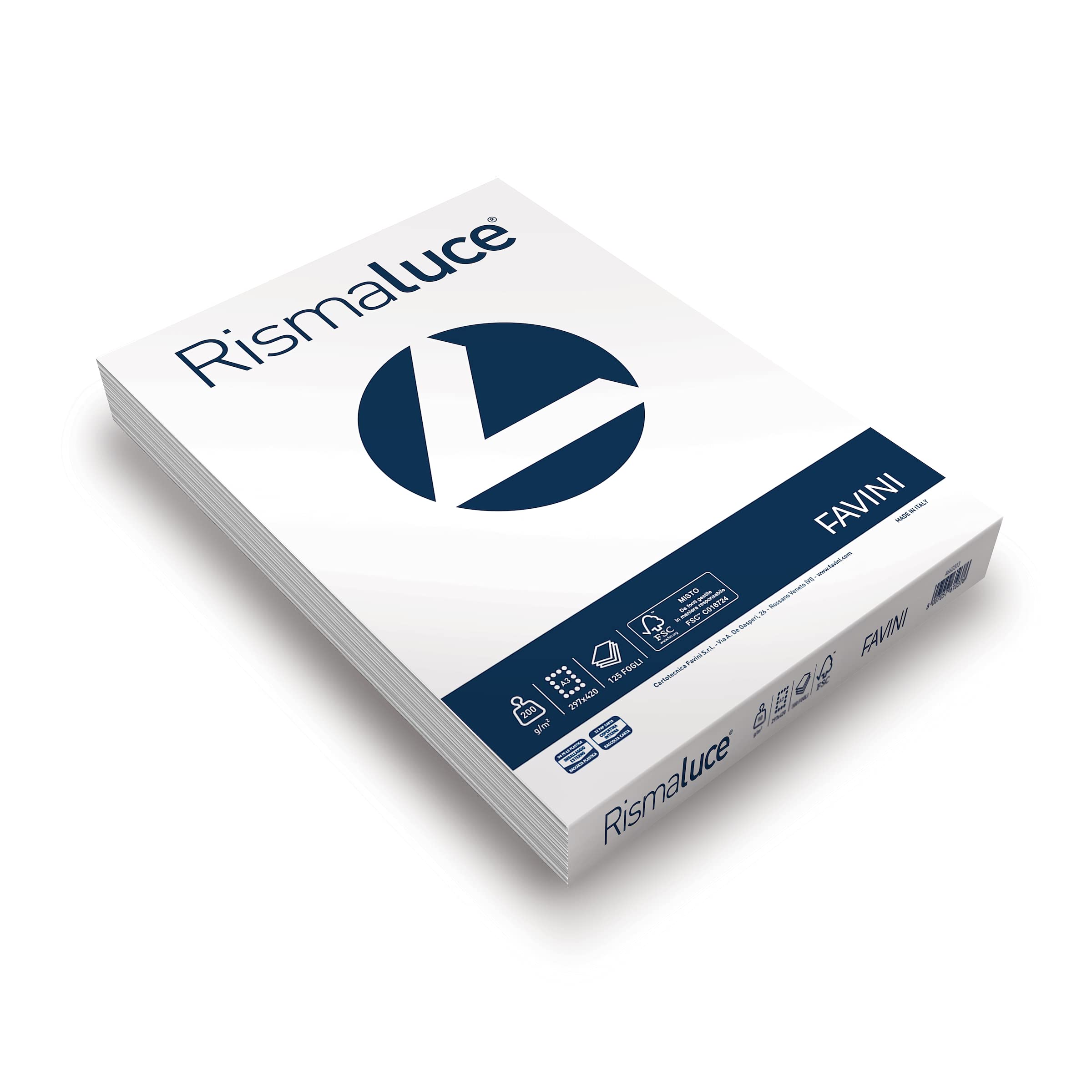 FAVINI RISMALUCE 224 µm A670113 Paper A3 200 g/qm