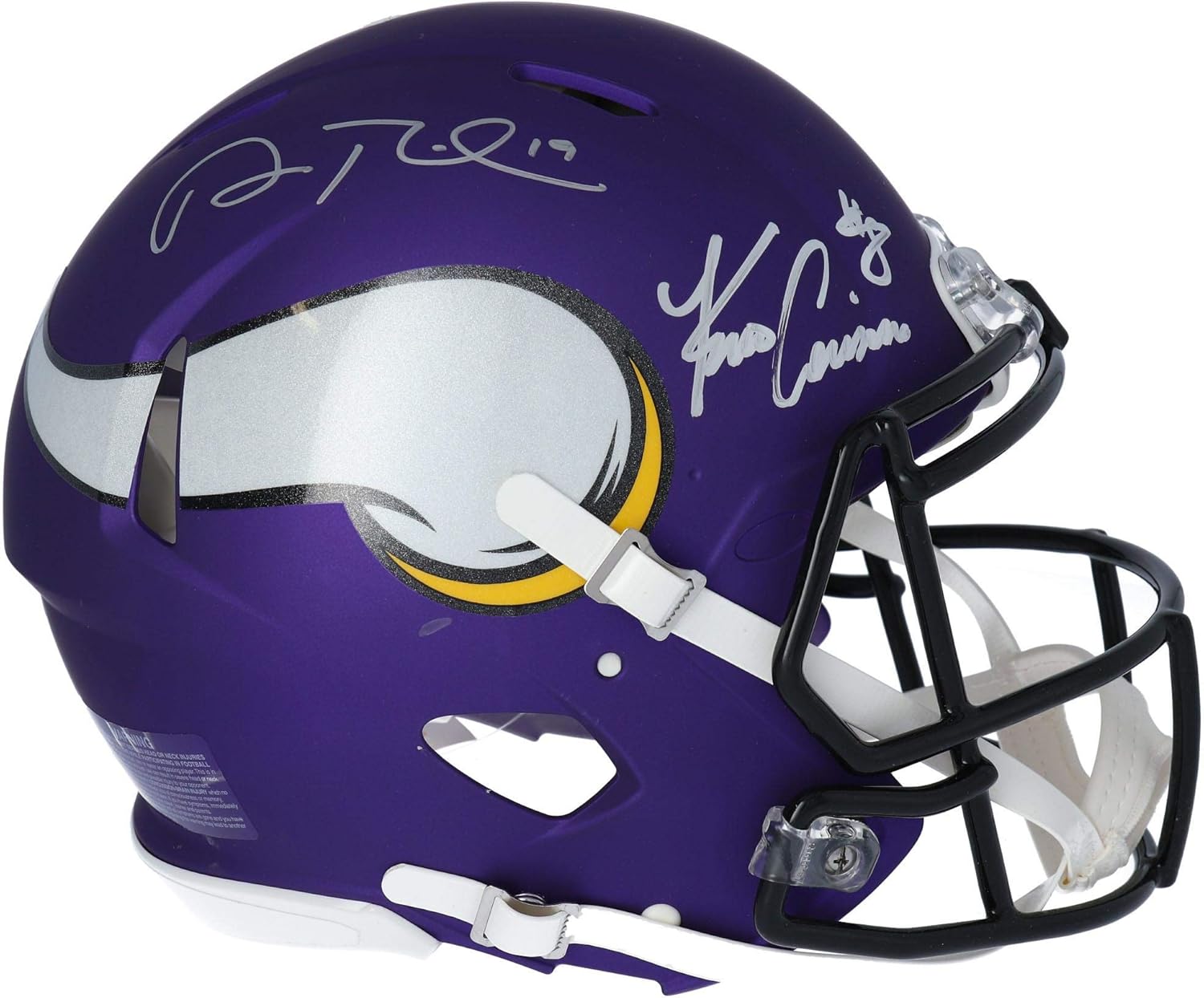 adam thielen signed football