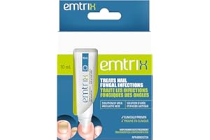 Emtrix Nail Fungus Solution, 10 mL, Improves Appearance of Discolored & Thick Nails