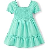 The Children's Place Baby-Girls and Toddler Short Sleeve Casual Dresses