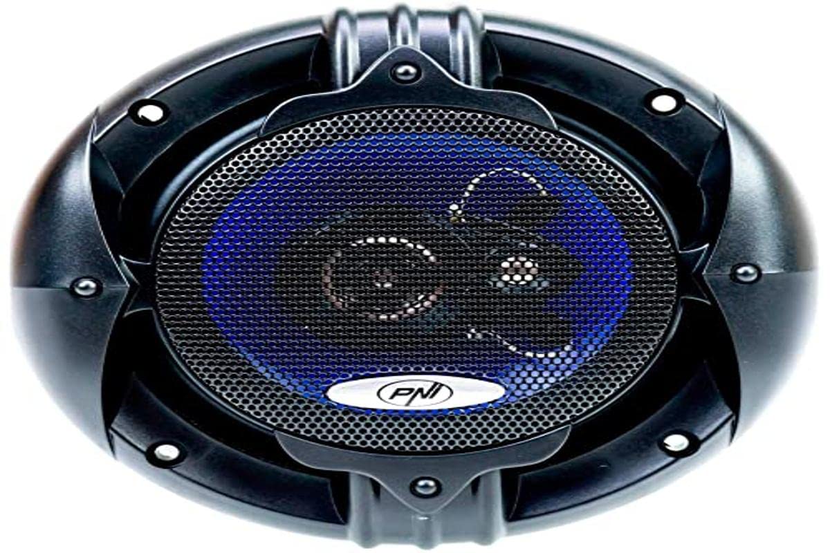 PNI Coaxial Speakers HiFi500 100W 5 inch 3-Way Set of 2