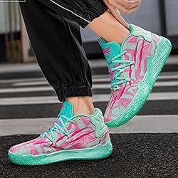 Wqsugnt Mens Multicolor High Top Basketball Shoes