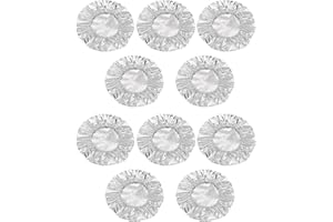 Generic 10 Pieces Bowl Covers Aluminum Foil Food Storage Covers Insulation Kitchen Tools Elastic Food Wrap Heat Insulated Bow