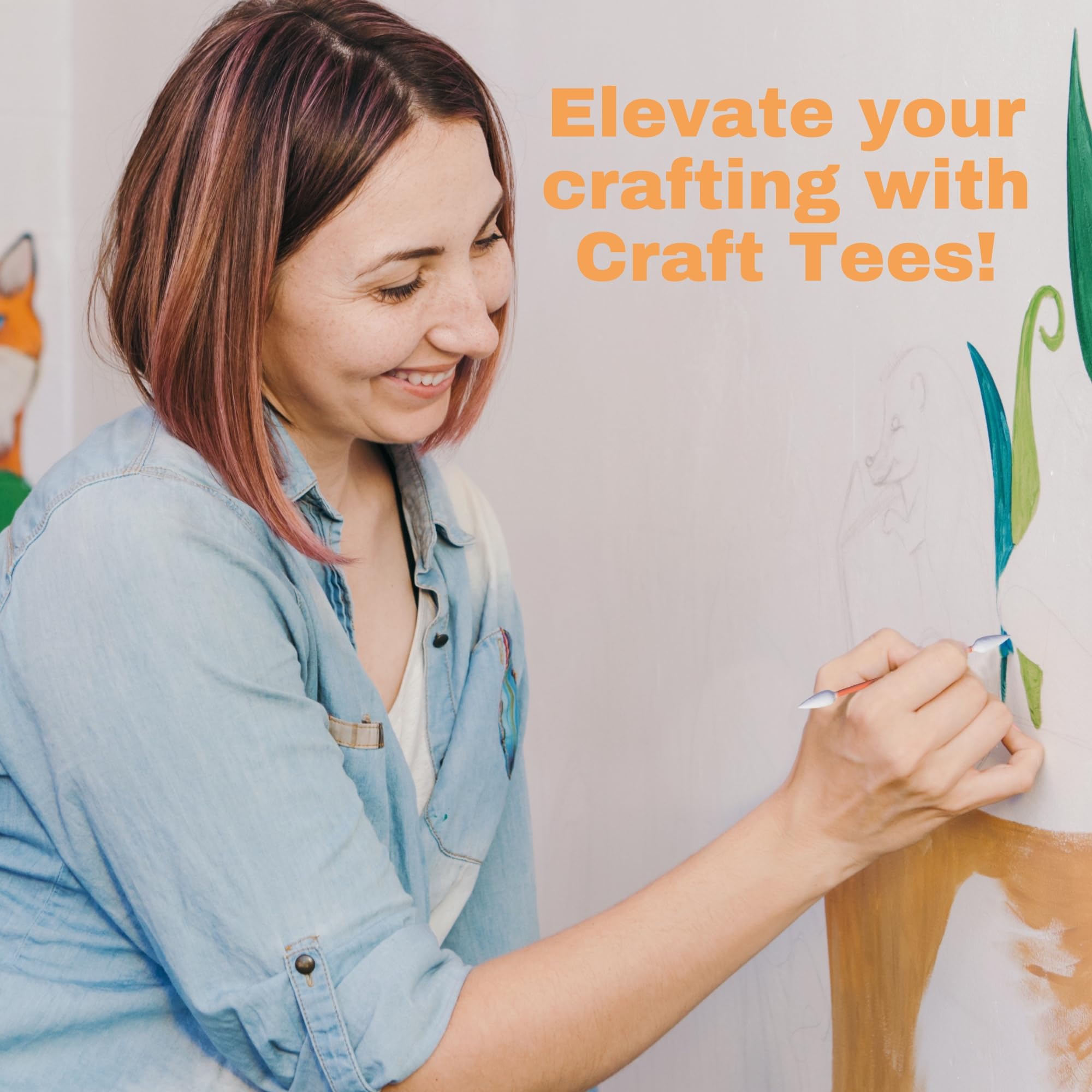 Classic Craft Tees - Double Sided Pointed Swabs - Precision Tip - for Painting, Fine Detailing, & Cleaning - Multifunctional for Your Craft Needs - 120 Cotton Tips - 3 Pack