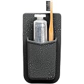 TOOLETRIES The Henry Essentials Holder, Bathroom Organizer - Charcoal | Silicone bathroom organiser with a reusable adhesive mount for everyday toiletries and grooming essentials.