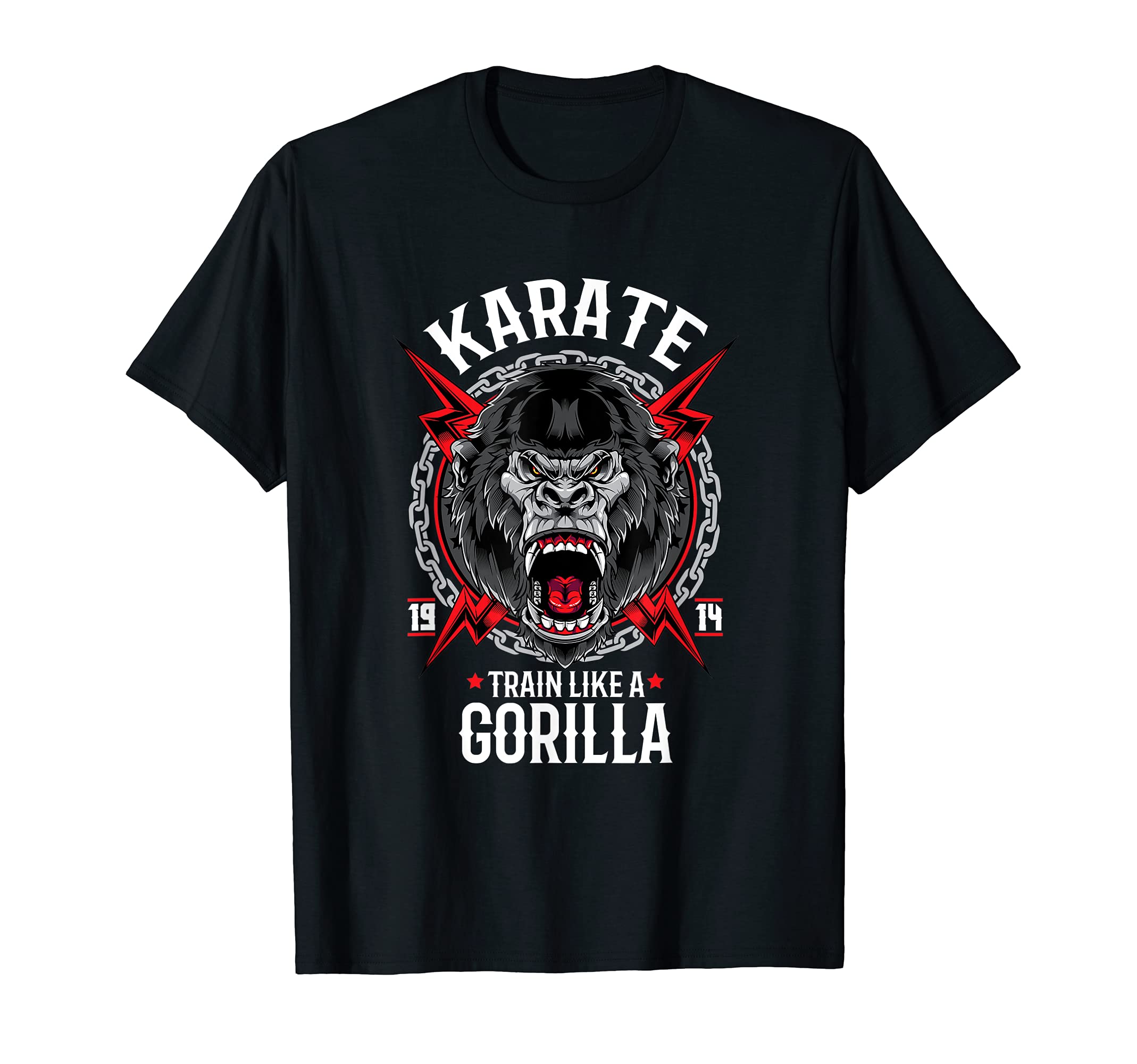 Karate Gorilla Japan Fighting T-Shirt