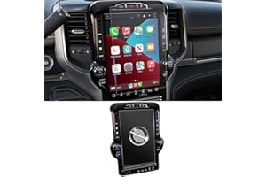 R RUIYA Ram Screen Protector 12 inch Matte for 2019-2025 Dodge Ram 12-in 1500 2500 3500 Uconnect Trucks Pickup Anti-Fingerprint & Glare Tempered Glass for 2024 Ram 1500 Accessories