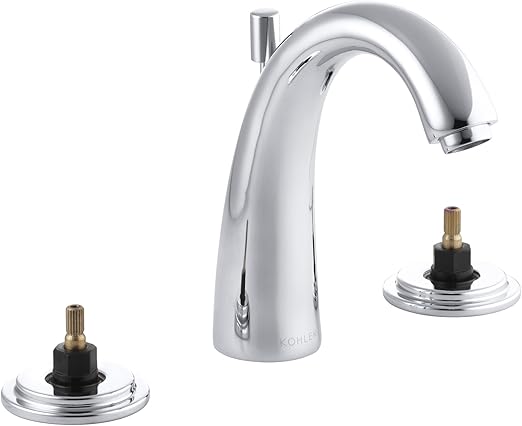 Kohler K 8215 K Cp Taboret Widespread Lavatory Faucet Polished