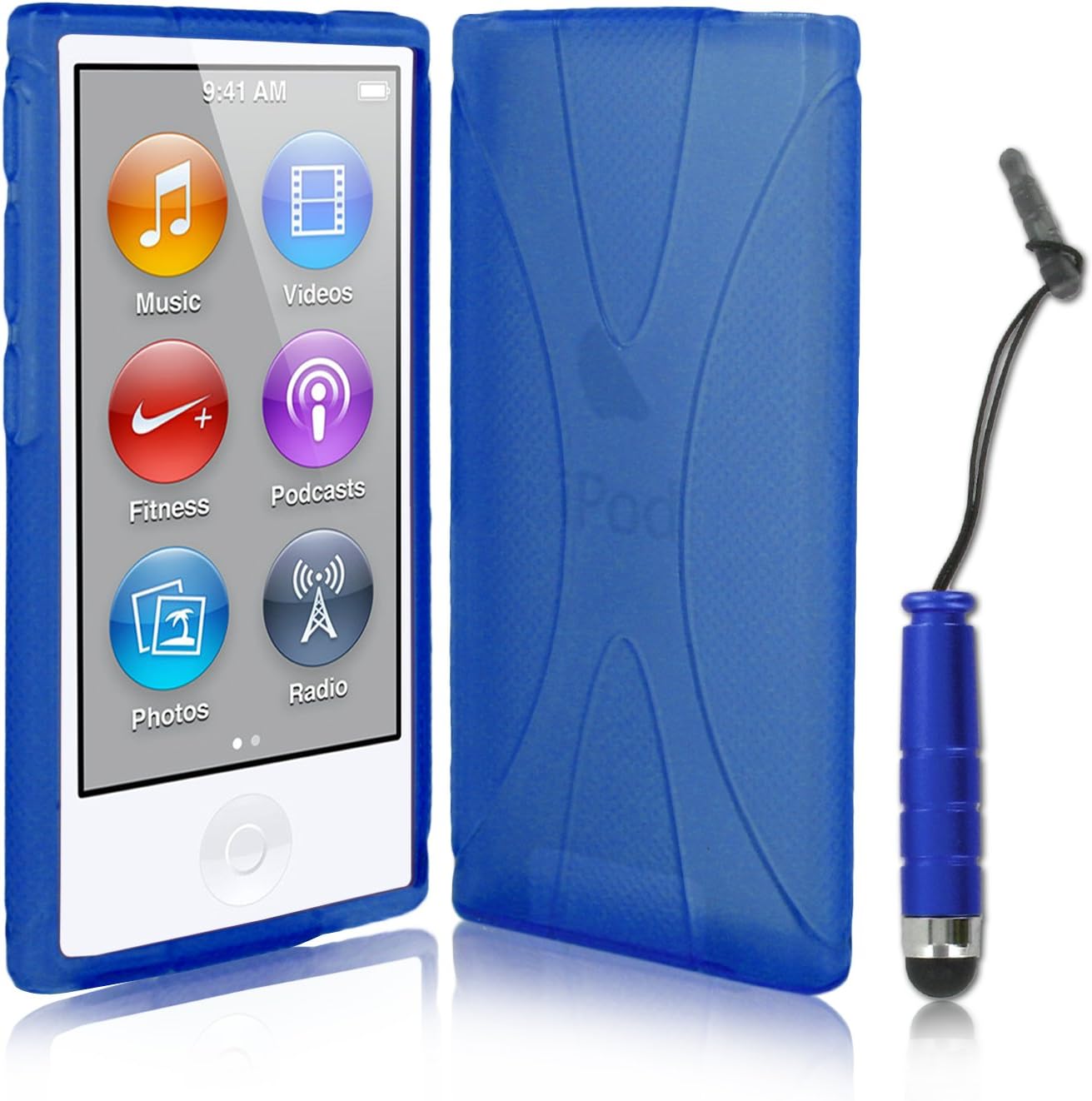 ColorYourLife Silikon Hülle Für IPod Nano 8. Generation - Perlweiß