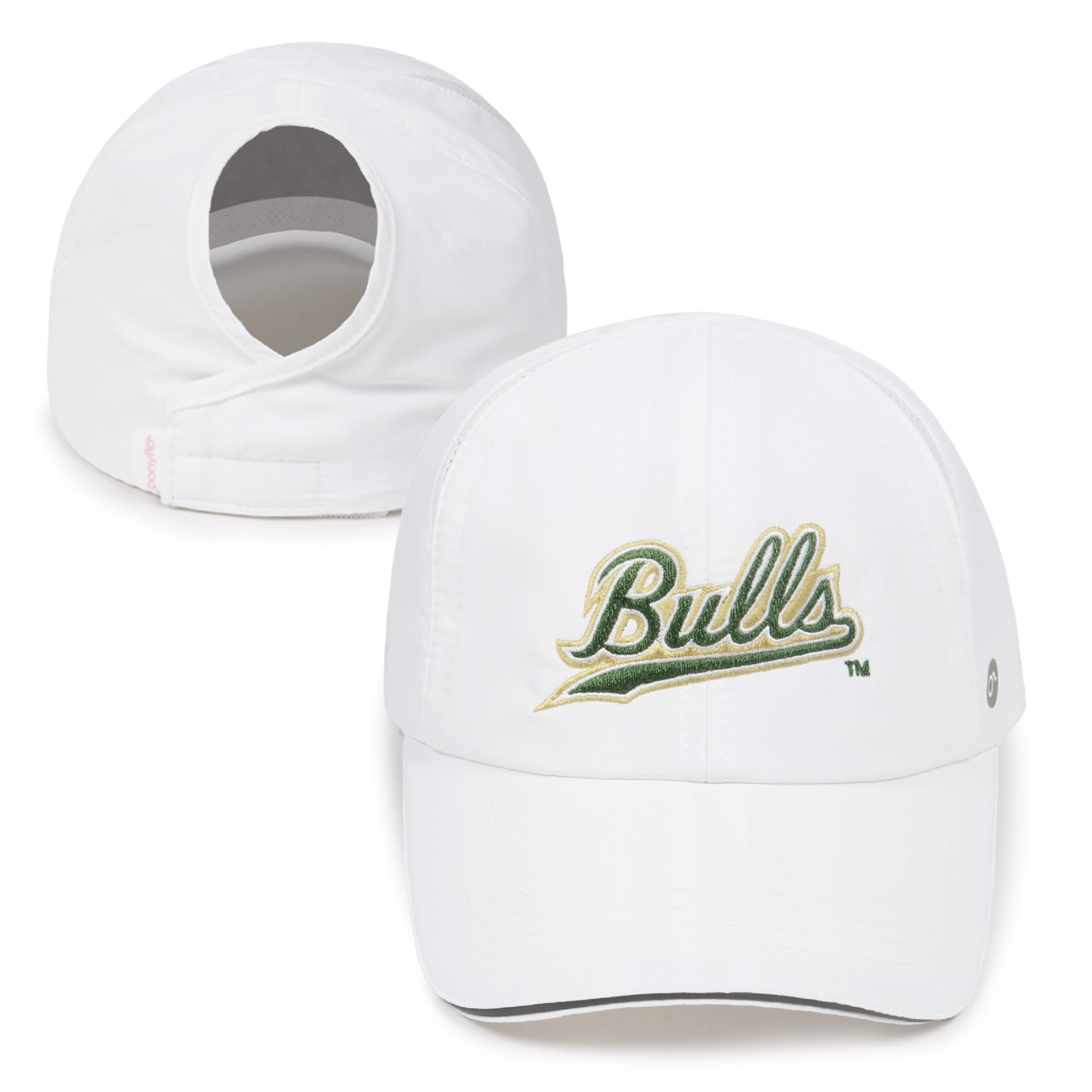 Ponyflo Women's Ponytail Baseball Cap - Curly Hair
