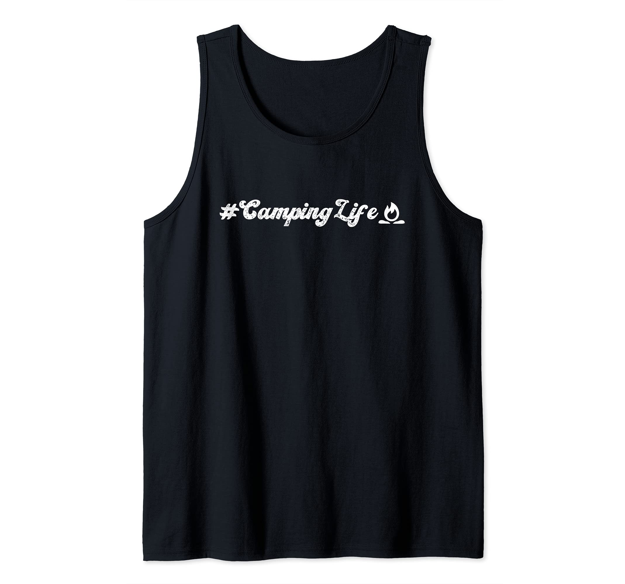 Camping Life #Campinglife Camping Lovers Tank Top