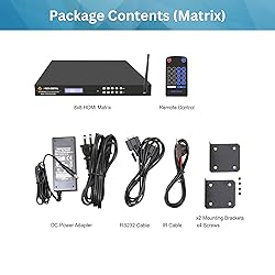 HDMI Matrix Switch 1080P 60Hz HDMI Extender Over