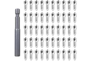 9mm Tire Studs for Boots, 50 Pcs Carbide Screw Tire Studs Snow Spikes Anti, Suitable for Anti Slip/Anti Ice Anti Slip Nails o