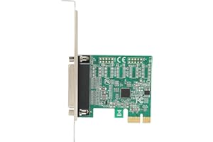 PCIE Expansion Card for AX99100, PCIE X1, X4, X8, X16 Slots, DB25 Parallel Port Adapter Card, Compatible with IEEE 1284 SPP B