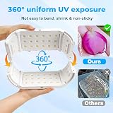 JDiction 48W Rechargeable UV Resin Light 48 LED Double-Sided Curing Lamp view 6