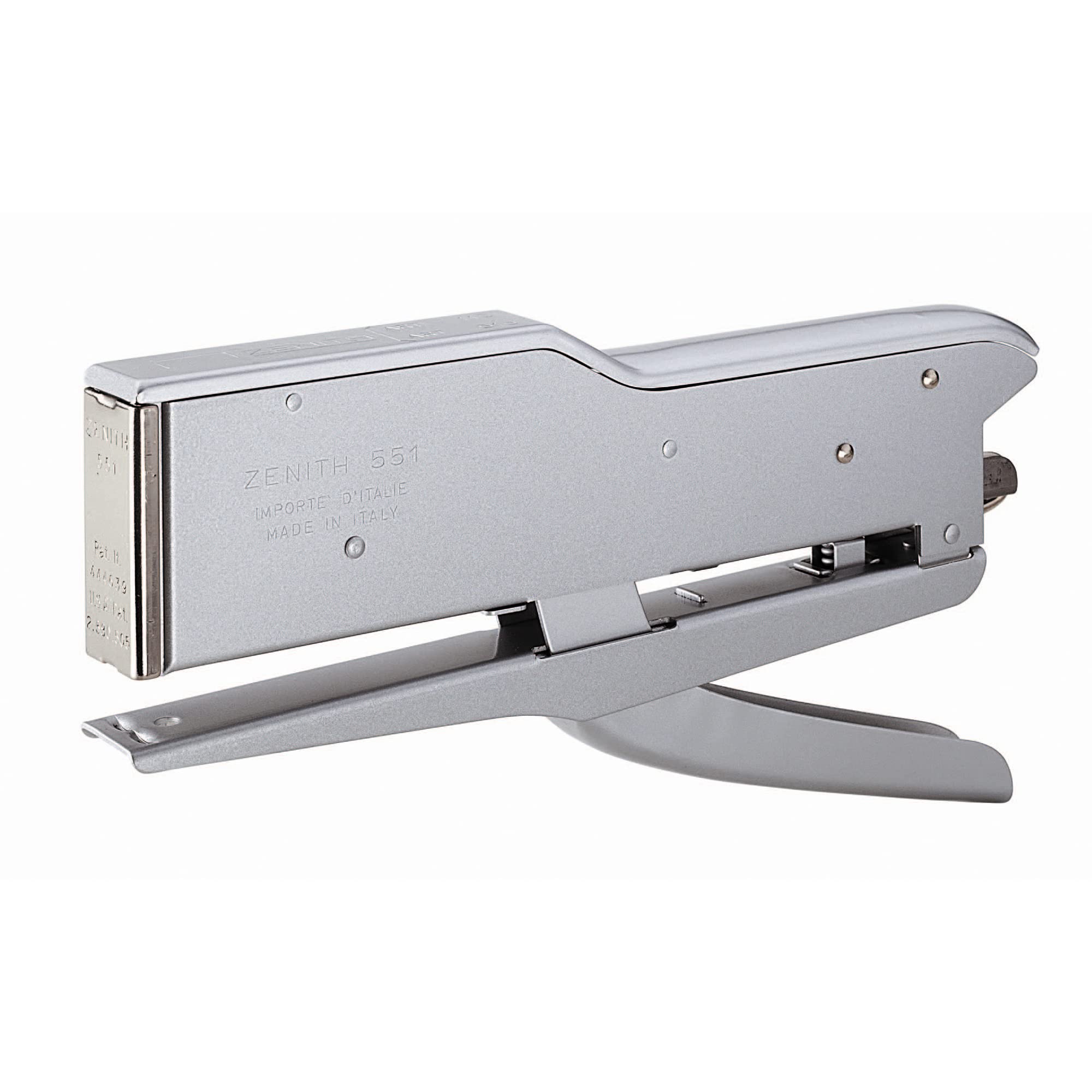Zenith - 0205511047 - B 551 1 Tweezer Cucitrice Alluminio SCATOLA 1000 Acciaio Naturale GREY 24/6
