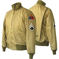 ジャケット・アウター TANKERS JACKET FURY model 5B-FR 40R Marche Sydney Furee Khaki Wardaddy Jacket Tanker Jacket Brad Pitt
