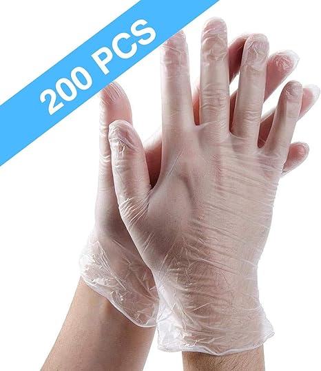 baby plastic gloves