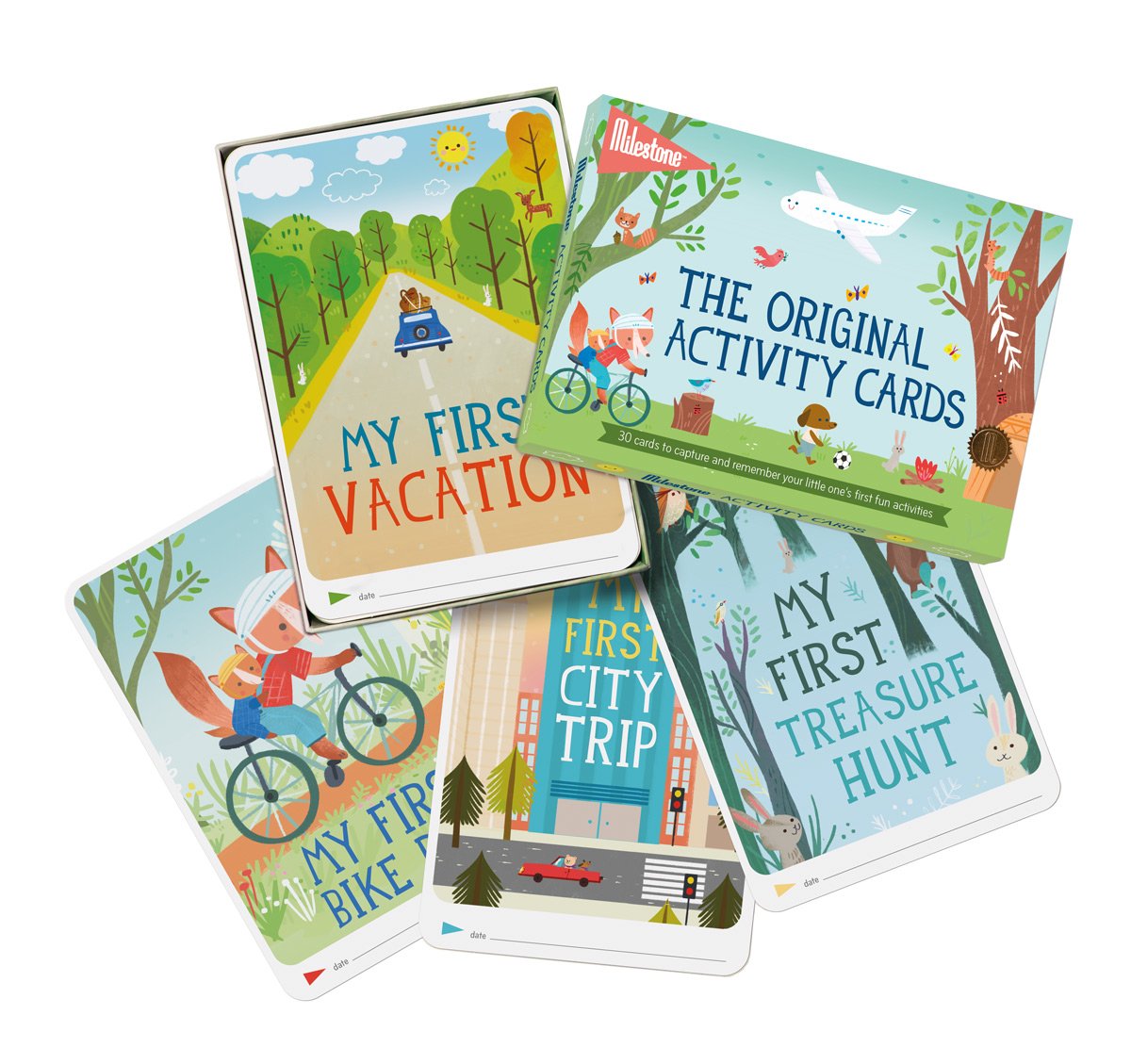 Baby Activity Cards by Milestone - Newborn’s First Year Memories