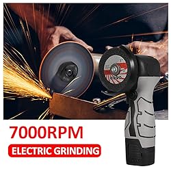 Angle Grinder, Weytoll 7000RPM Cordless Angle