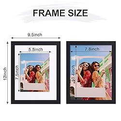 Vittanly 8.5x11 Picture Frame, Engineered Wood with
