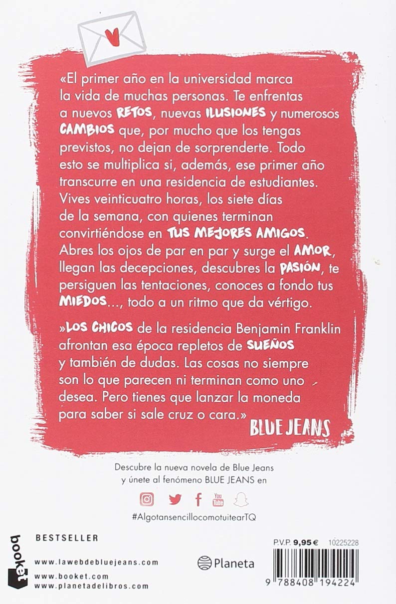 Amazon Fr Algo Tan Sencillo Como Tuitear Te Quiero Blue Jeans Livres