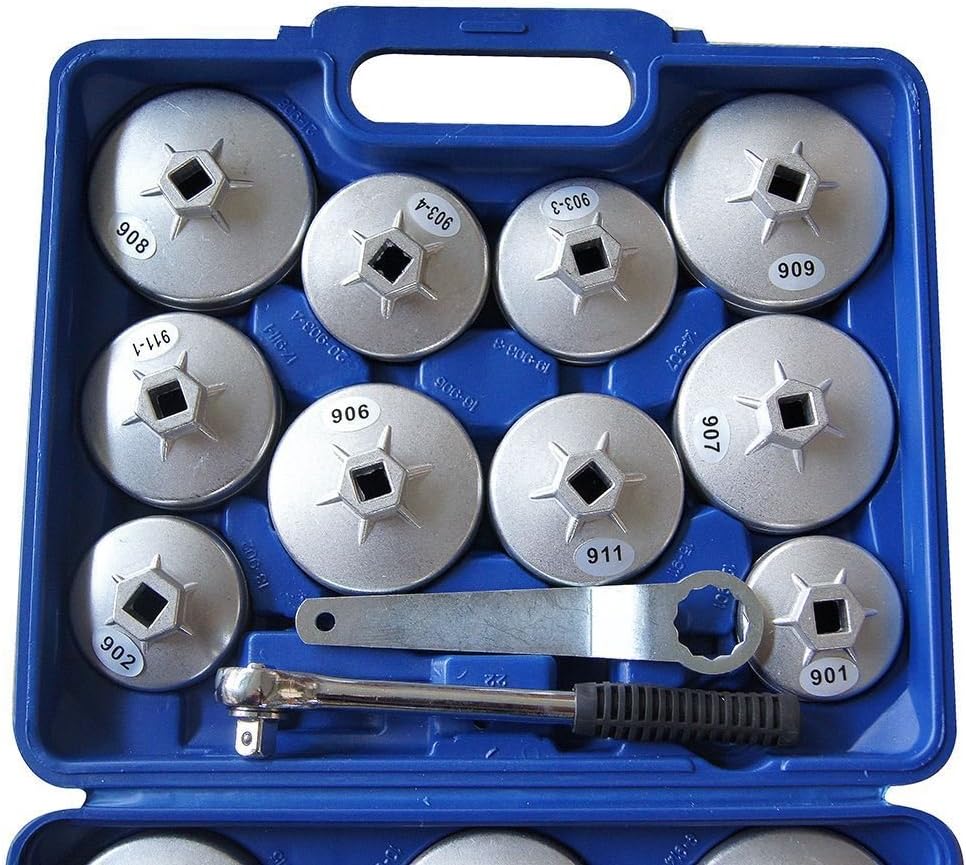 KATSU Oil Filter Socket Wrench Cup Set 23PCs - Image 5