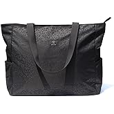 ESVAN Large Lightweight Water Resistant Beach Bag 20 Inch Womens Oversized Tote Bag for Gym, Beach, Travel, Pool, Yoga, Nurse