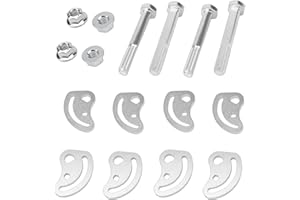 joytrace Camber Bolt Kit ±1.5° Compatible With Chevy GMC 1999-2023 Silverado Sierra 1500 2500 Escalade Colorado Avalanche Tahoe Yukon Upper Control Arm Suspension Alignment Kit 4PCS