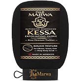Moroccan Kessa Exfoliating Glove Rough &ndash; Deep Hammam Body Scrub Mitt by Dar Marwa &ndash; Dead Skin &amp; Callus Remover &ndash; Heavy Duty &ndash; Made in Morocco