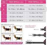 HEELE Dog Harness Small Reflective No-Pull Soft Handle Rose S view 4