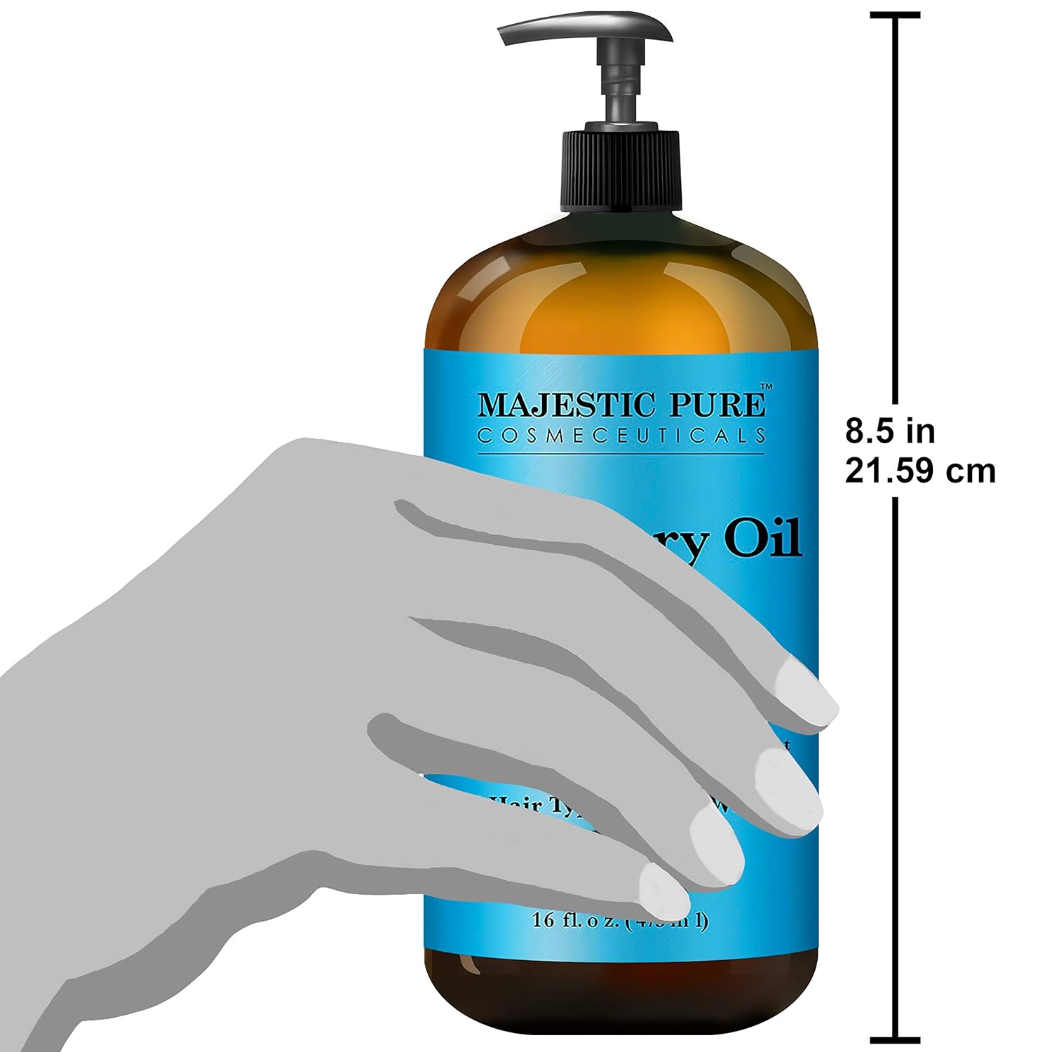 Majestic Pure Rosemary Hair Loss Shampoo 16 fl oz: Beauty