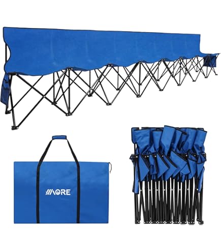 Amazon.com : Trademark Innovations Portable Sports Bench