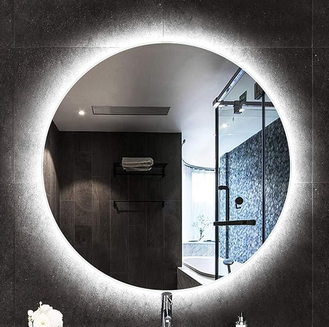 An der Wand montierte Kosmetikspiegel Intelligenter Badezimmerspiegel