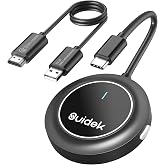 Wireless HDMI Display Dongle Adapter,USB-C to HDMI Transmitter and Receiver | 4K Decode 1080P@60Hz Output,98FT/30M Stream Video from Laptop/PC/Smartphone to TV/Projector/Monitor