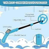 OMMO Kids Metal Detector with LCD Display 18.3-37.8in Adjustable Stem 6in Coil view 7
