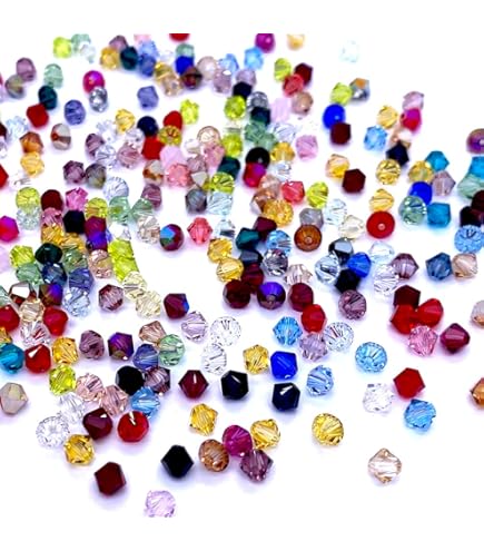 Amazon.com: 144 pcs 3mm Assorted Mix Colors Genuine Swarovski