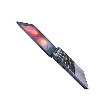 ASUS Chromebook Dark Blue, Silver 4GB DDR3 RAM