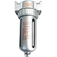 3/8" NPT Mid Flow Compressed Air In Line Filter Desiccant Dryer Moisture Water Separator