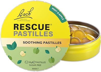 Rescue Rescue Remedy Pastilles Mint Apple Travel Tin 50g Chewable