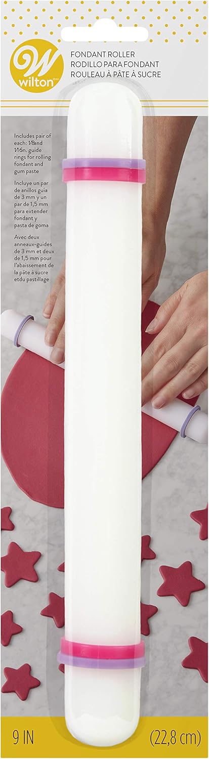 Wilton Fondant 9 Inch Rolling Pin: Kitchen & Dining