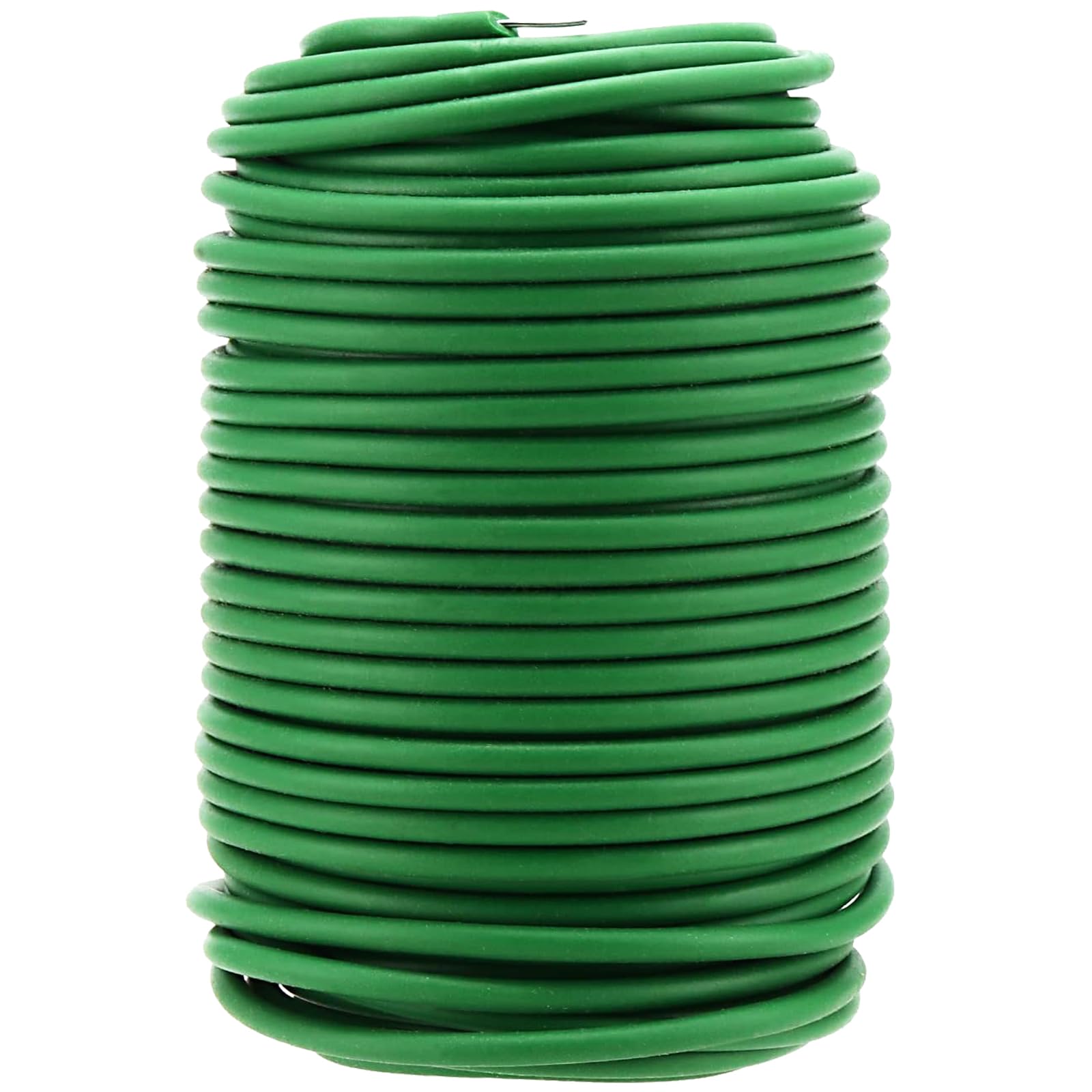 ZEONHEI 3.5mm x 20m Garden Soft Tie, Green Flexible Plant Tie Wire, Soft Garden Twist Tie Bendy Tree Ties Plant Support Wire Twine for Gardening, Crafting, Climbing Plants Flowers