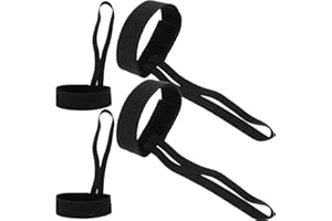 Healeved 4pcs Football Referee Wrist Bands Elastic Black Down Indicator for Easy Identification at Soccer