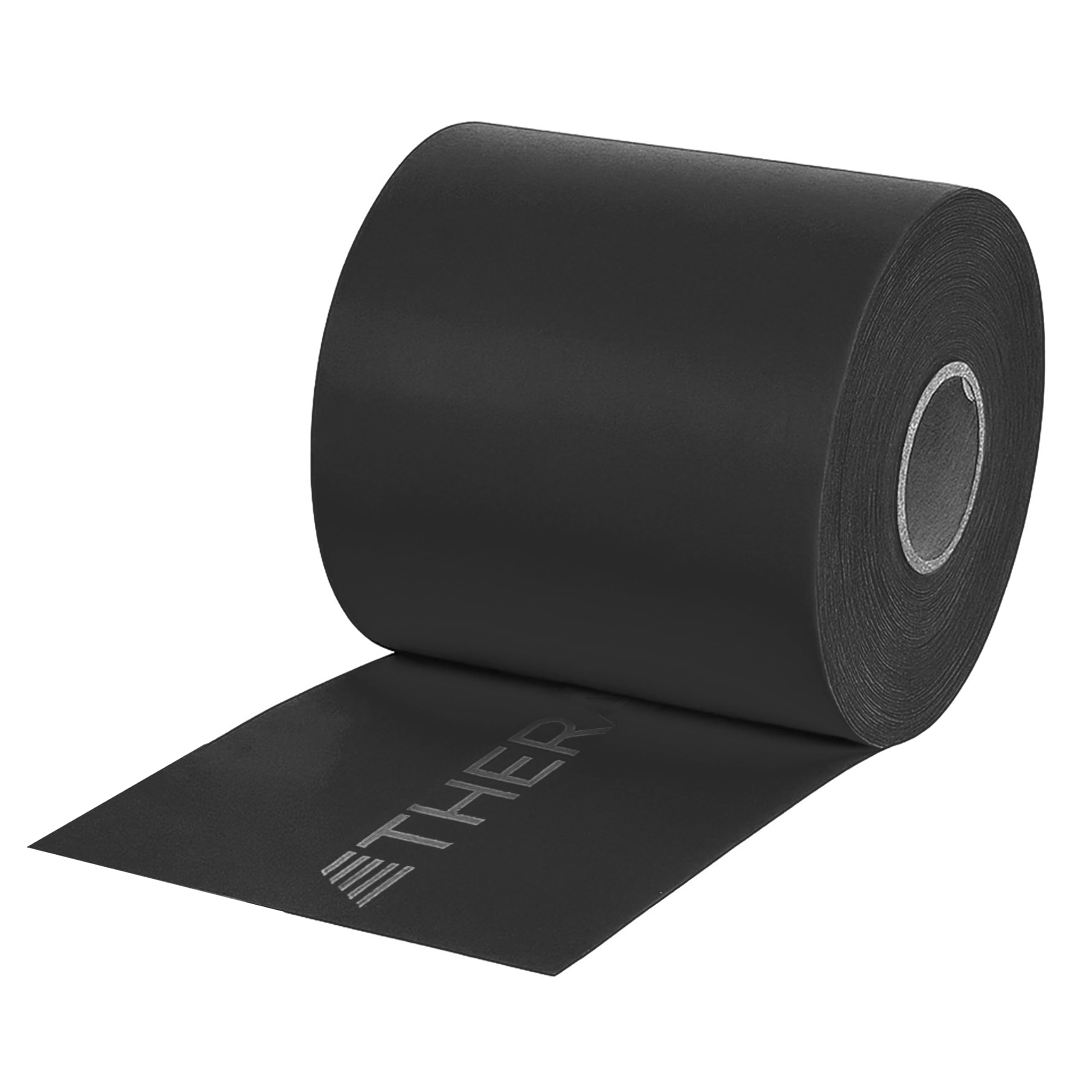 TheraBand Latex-Free Resistance Band for Pilates, Home Gym, Rehab, Professional Physical Therapy & Fitness Equipment, Resistance Training, 22.9 Metre, Black, Special Heavy