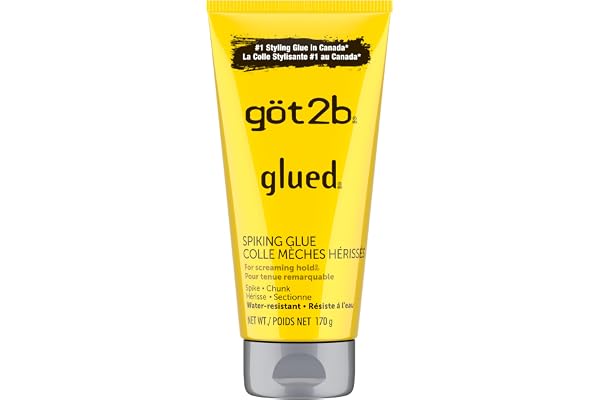 Schwarzkopf Got2b Glued Spiking Glue, Hair Styling, 6-Ounce Tube