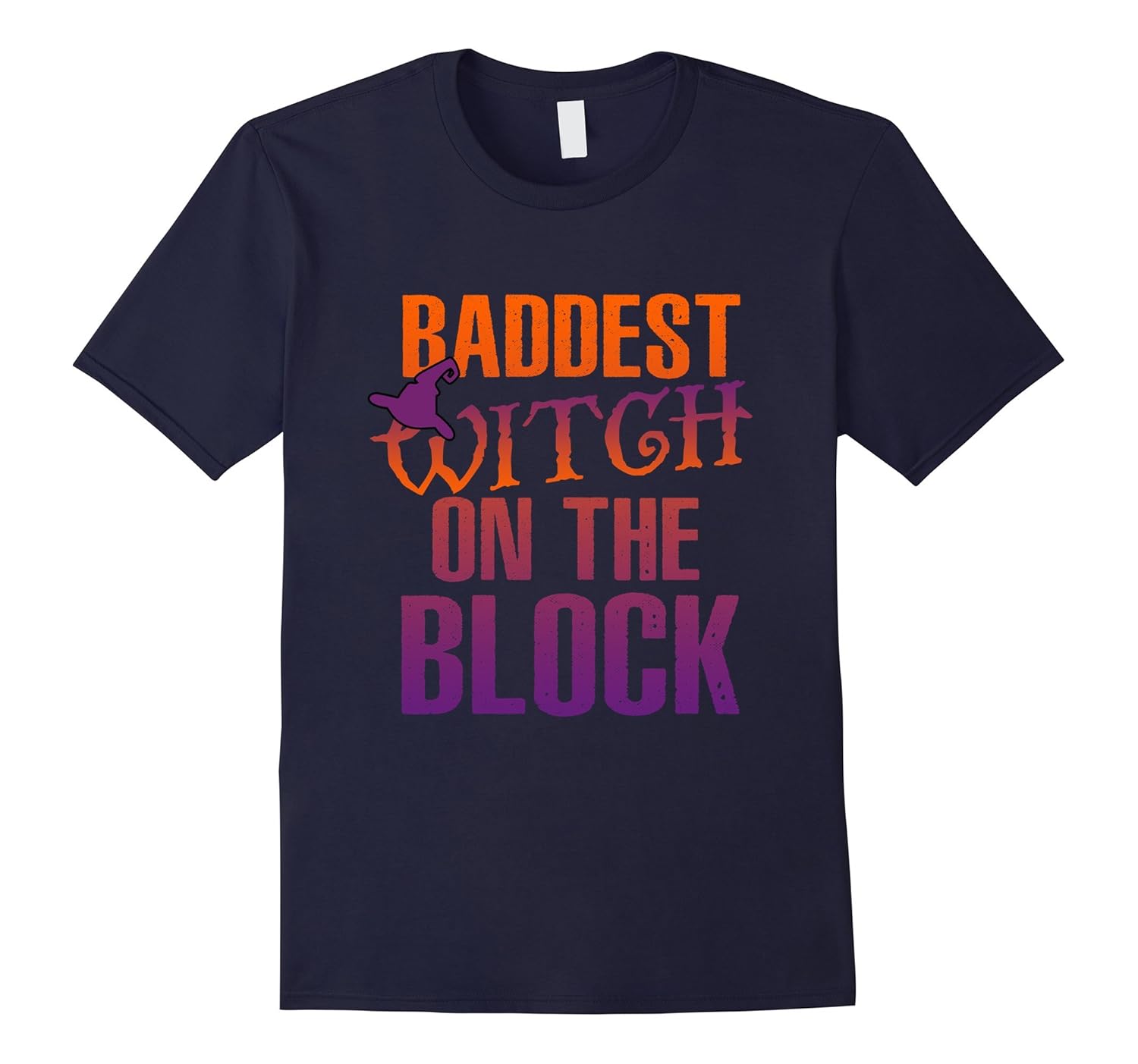 BADDEST WITCH ON THE BLOCK - T-SHIRT-ANZ