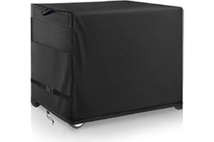 WNANAN Outdoor Prep Table Cover - Heavy Duty Waterproof Cover for PC3404S Rolling Dining Table Compatible with 46 inch Outdoor Utility Cart