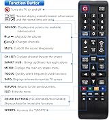 YOSUN Replacement Samsung TV Remote Universal with Teletext Button view 3