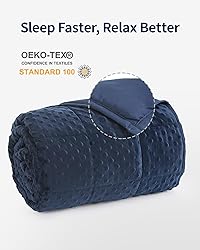 Mr. Sandman Weighted Blanket for Adults, Minky
